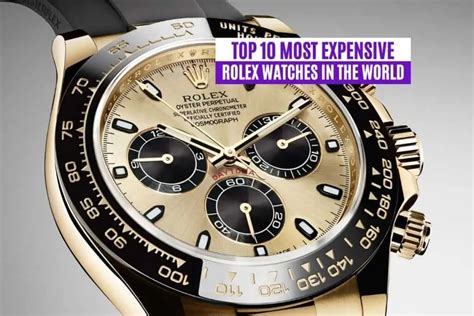 original rolex watch highest price|the most expensive rolex world.